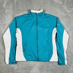 Marmot WINDSTOPPER Jacket Women's Large Blue Soft Shell Full Zip Long Sleeve L